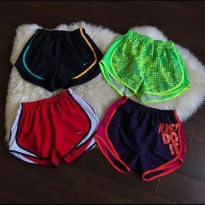 Nike Dri-Fit Bundle of 4 shorts
